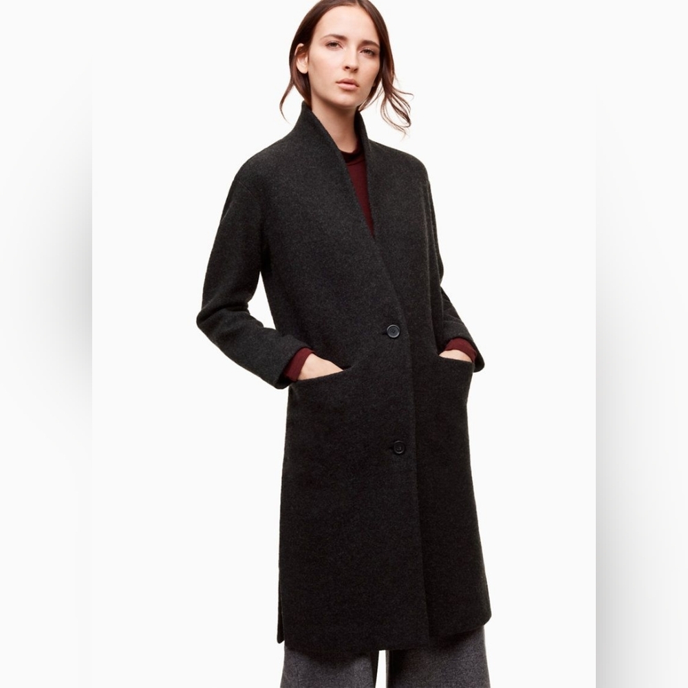 Aritzia Wilfred Dujardin Jacket Size XS Heather Black